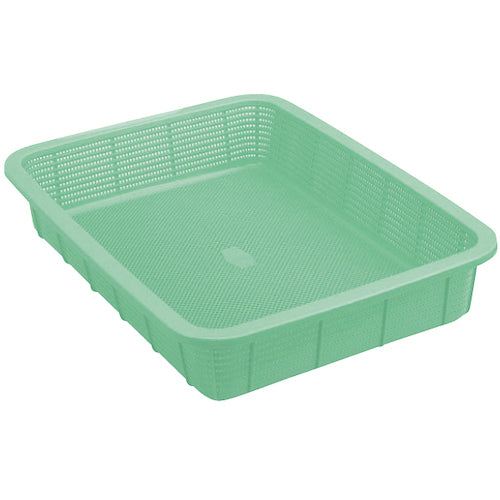 積水 角かご浅型 大 緑 K5412G 1 個