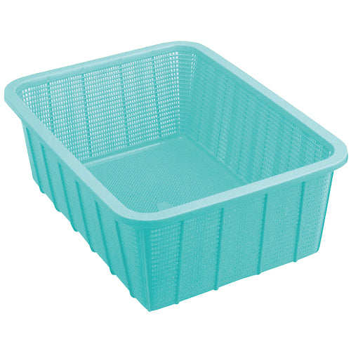 積水 角かご深型 大 青 K5442B 1 個