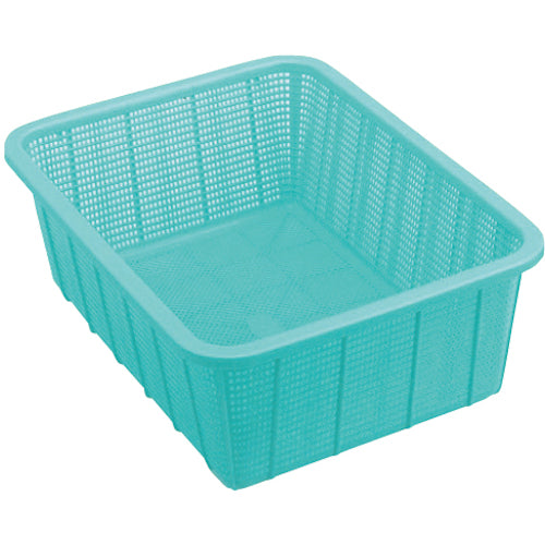 積水 角かご深型 中 青 K545B 1 個