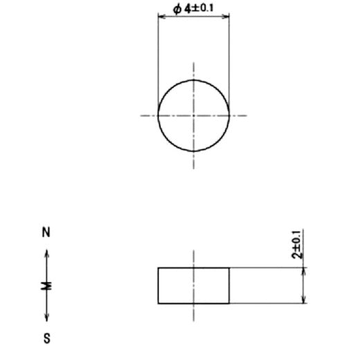 MAGNA 사마륨 코발트 자석 원형 (10개입) 2-1042 1봉