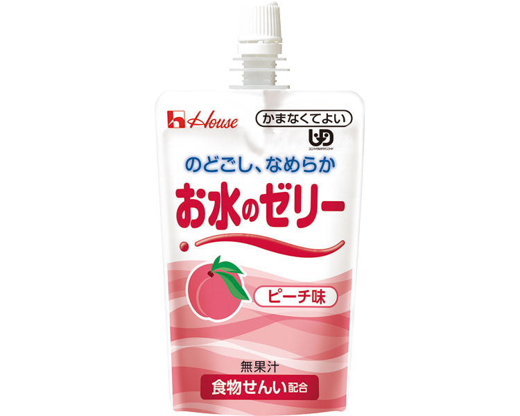 Water Jelly Peach Flavor / 86329 120g 1 piece