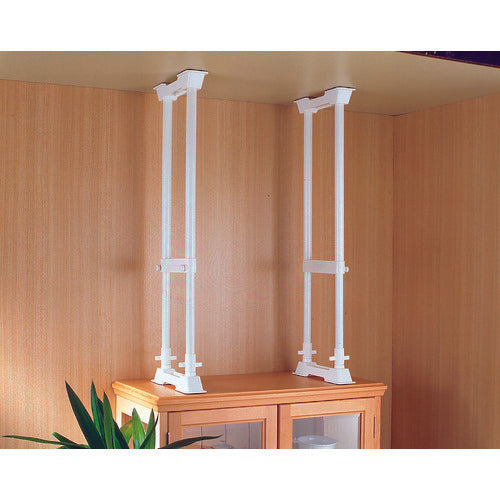 IRIS 248150 가구 전도 방지 신축봉 M (높이 45~70cm·H형) 2개 세트 SP-45W 1 S