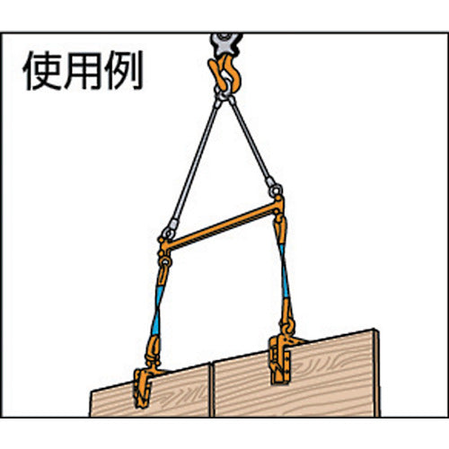 Super Formwork/Panel Hanging Clamp Clamp range adjustable in 5 steps Capacity: 100kg PTC100 1 unit