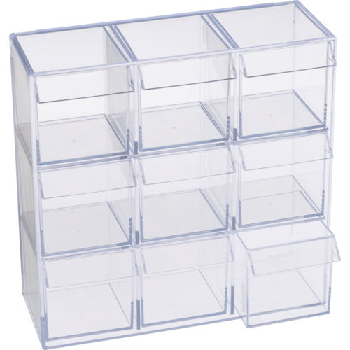 나비 플라스틱 폴리스티렌 케이스 데스코 P9 690687 1 개