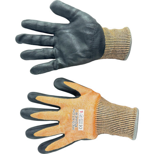 富士手袋 メガトンパワー耐切創(Fレベル) 53-12F-L 1 双