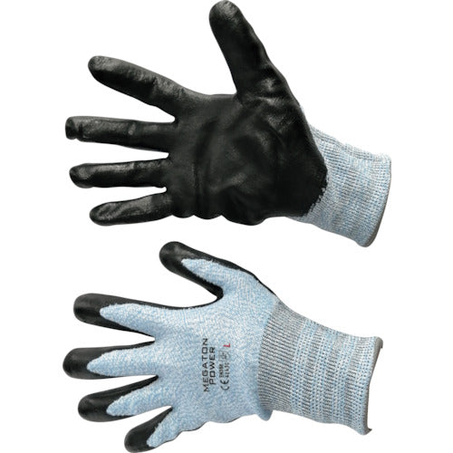 후지 장갑 메가톤 파워 내절 창갑 니트릴 코트 25-12 L 25-12-L 1 쌍