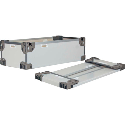 Riss Texel Hybrid Folding Container 637464 Long Folding Container RS-SM Gray/Gray 1090 x 545 x 250 TERSSMGYGY1090X545X250 1 pc