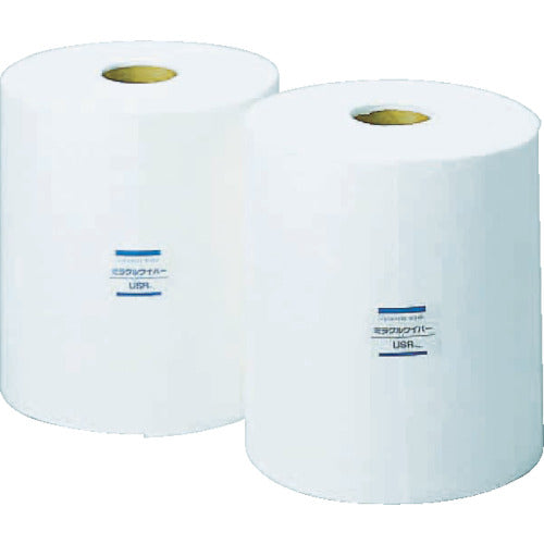 하시모토 미라클 와이퍼 롤 중후수 280×400mm 1Cs(상자)=2권입 USR-60 1 CS