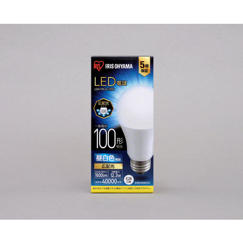 IRIS 521614 LED bulb E26 wide light distribution type daylight white 100W equivalent 1600LM LDA12N-G-10T6 1 piece