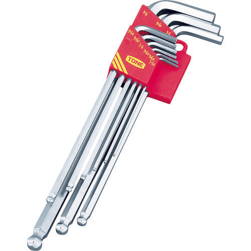 TONE 마스터 툴 롱 볼 포인트 L형 렌치 세트 걸음 9pcs BLB900 1 S