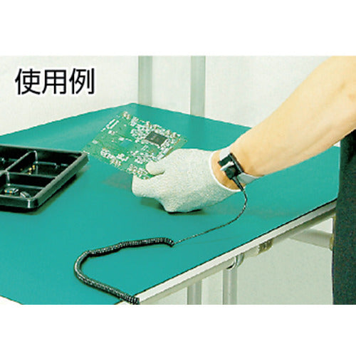 HOZAN 손목 스트랩 금속 알레르기 대응 F-152 1개