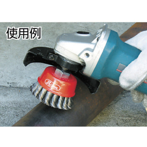 クロダブラシ バイソンひねりワイヤーカップブラシ(0.5) BS65M10-05 1 個