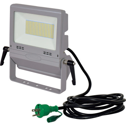 NICHIDO LED投光器 作業用フラットライト70W LEN-FH70D-SL-50K 1 台