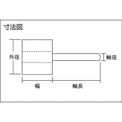 야나세 축 부착 플랩 휠(400) UF402512 10개