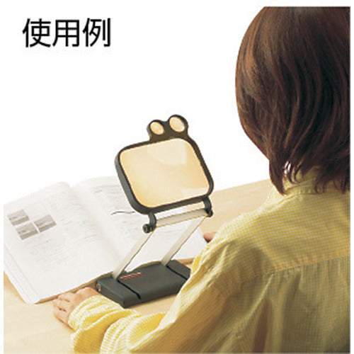 오츠카 스탠드형 확대경 와이드 뷰 스탠드 루페 배율(배) 1.8・4・7 NO.1795 1대