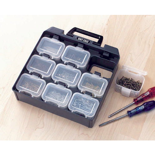 IRIS 231010 Parts Storage Unit Case (with 9 waist cases) UC-9 1 piece