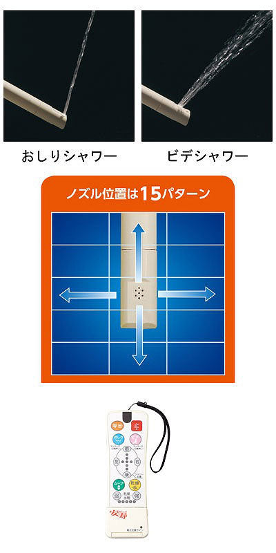 Anju Furniture-style Toilet AR-SA1 Light (Shawapita) / 533-818 Normal 1 unit
