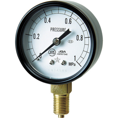 Bottom right: General pressure gauge (A-frame vertical type, φ60) Pressure range 0.0 to 6.00 MPa G211-111-V-6MP 1 pc
