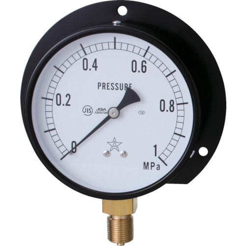 Bottom right: General pressure gauge (B frame vertical type, φ75) Pressure range 0.0 to 4.00 MPa G321-211-V-4MP 1 pc