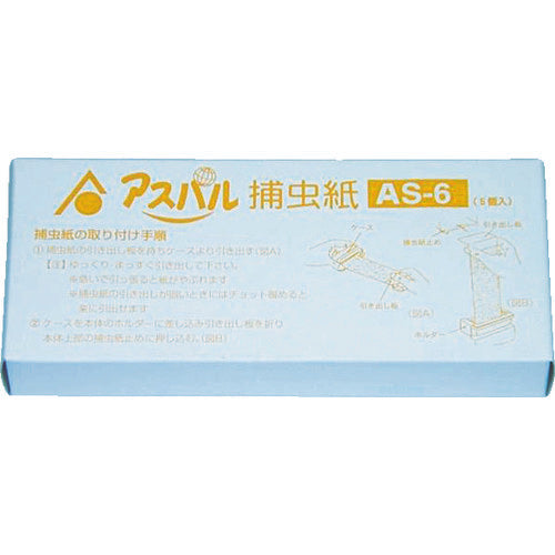 Asahi Mushi Pon Cartridge White for MP-061 (5 pieces) AS-6 1 box