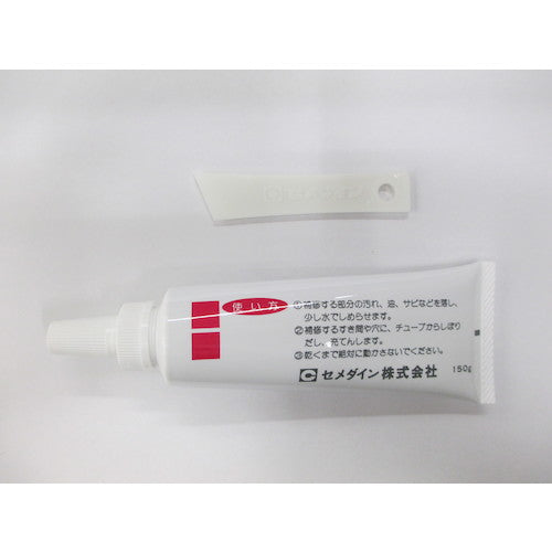 セメダイン 耐火パテ (グレー) P150g (耐熱最大1100℃) HJ−112 HJ-112 1 本