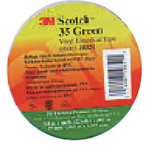 3M Vinyl Tape 35 Yellow 19mm x 20m 35 YEL 1 roll