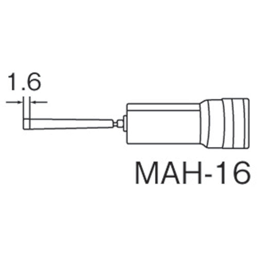 닛토 마이크로 에어 핸드(11273) MAH-16 1대