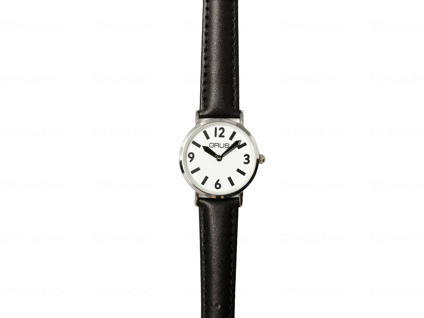 インテックGRUS ロービジョンウォッチレディース ホワイト