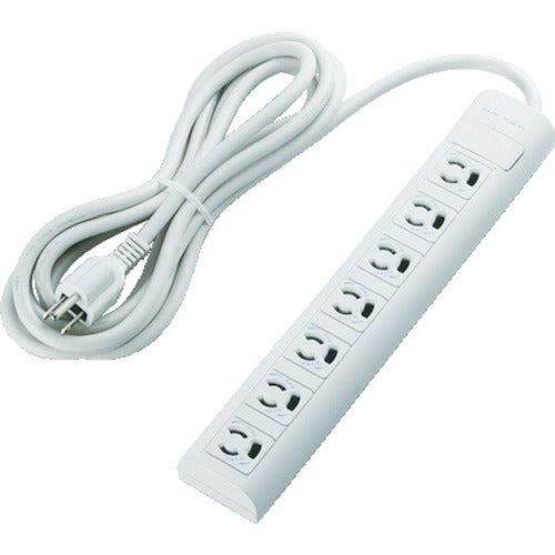 エレコム OAタップ 3P 7個口 マグネット 抜け止め 5m T-Y055NDA 1 個