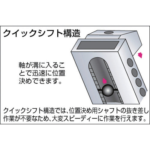 TRUSCO 精密バイス 65mm クイックシフト機能付 TVB-65 1 台