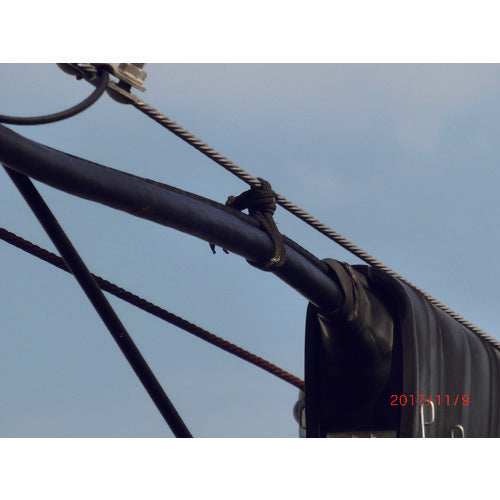 TRUSCO ケーブルしばりひも 幅3mmX長さ100m 黒 TR-3100CV 1 巻