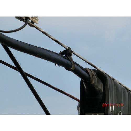 TRUSCO ケーブルしばりひも 幅5mmX長さ30m 黒 TR-5030CV 1 巻