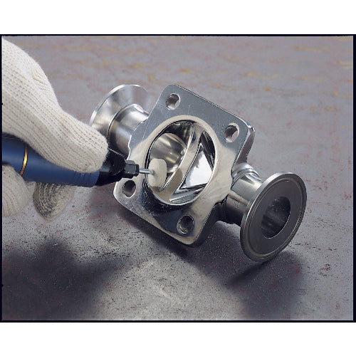 TRUSCO Felt Mini Wheel, Spherical, Φ15, For Finishing, White (10 pieces) SF1515K-W, 1 box