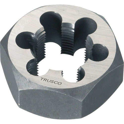TRUSCO Hexagonal Sarae Nut Die, Coarse Thread, M16X2.0, TD6-16X2.0, 1 pc