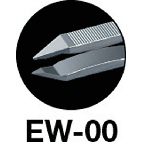 TRUSCCO 알루미늄 정밀 루비스 핀셋 00형 95mm EW-00 1개