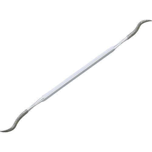 TRUSCO ダイヤモンドコテヤスリ 楕円 3.7X2.1 #170 TRF16170 1 本