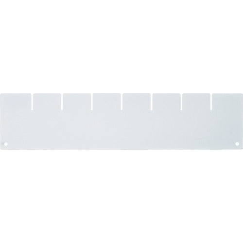 TRUSCO Steel Cart Divider for Custom Cart Tops, Large, W432 x H100, White, TACRL100W, 1 Piece