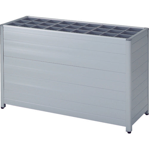 TRUSCO Aluminum Umbrella Stand Panel Type 27 Umbrellas TAK-27P 1 Unit