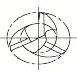 Guhring Strong Twist Square End Mill (3-blade) Blade diameter 2.0 mm 3636 002.000 1 piece