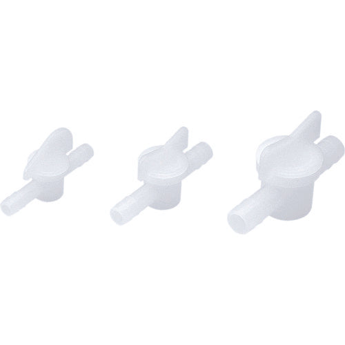 TGK Fineプラ二方コック タケノコ先端外径10mm 000229602 1 個