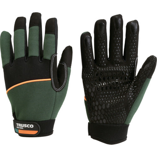 TRUSCO 【매진 폐번】 슈퍼 하이 그립 장갑 L 사이즈 그린 TSHG-L 1 쌍