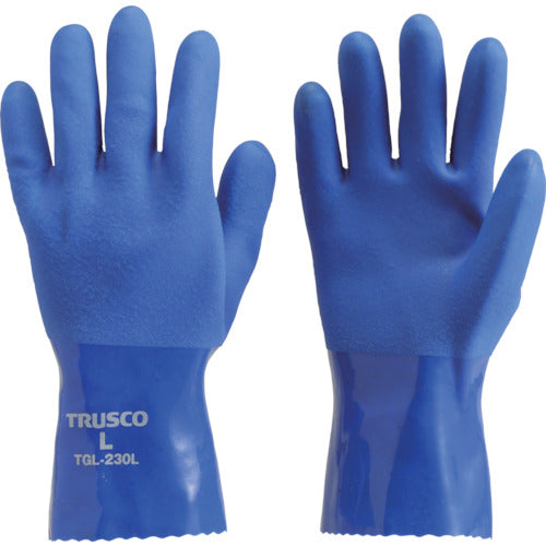 TRUSCO Oil-resistant vinyl gloves, size M, TGL-230M, 1 pair