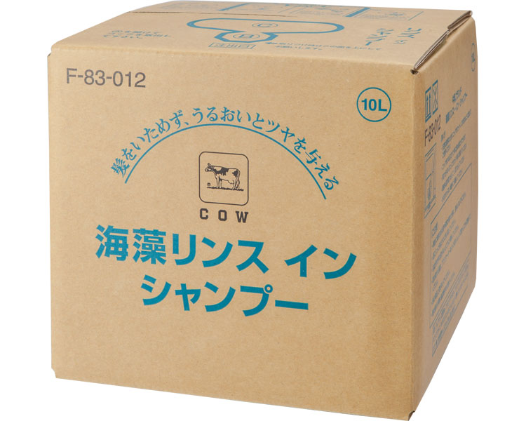 Milk Brand Seaweed Rinse-in Shampoo / F-83-012 10L 1 case