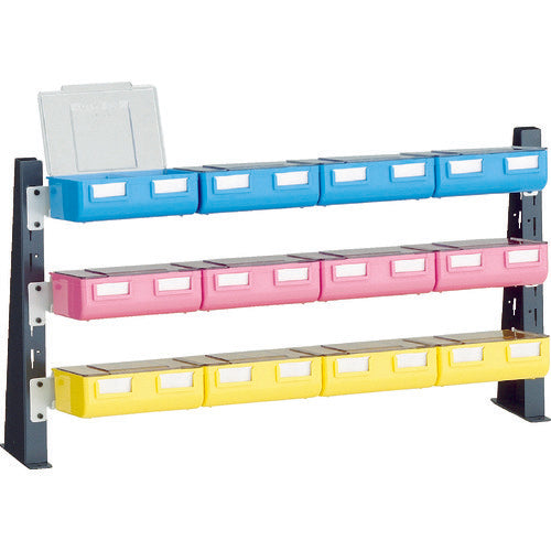 TRUSCO UPR type light bin rack body for tabletop use UPR-ML1000 1 unit