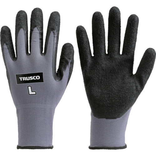 TRUSCO Grip Fit Gloves Natural Rubber S Size TGL-250S 1 Pair