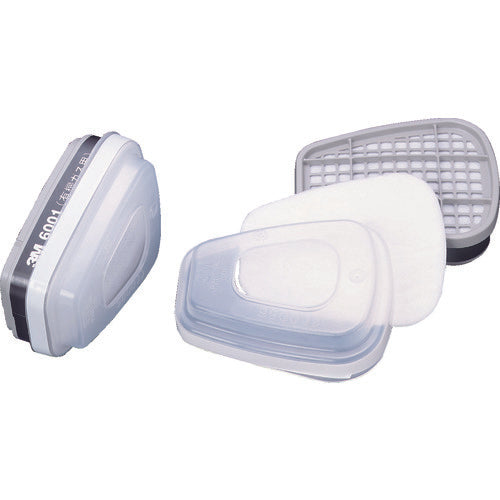 3M 방독 마스크용 흡수캔 S1 여과재 부착 6001/5911-S1 2개들이 6001/5911-S1 1조