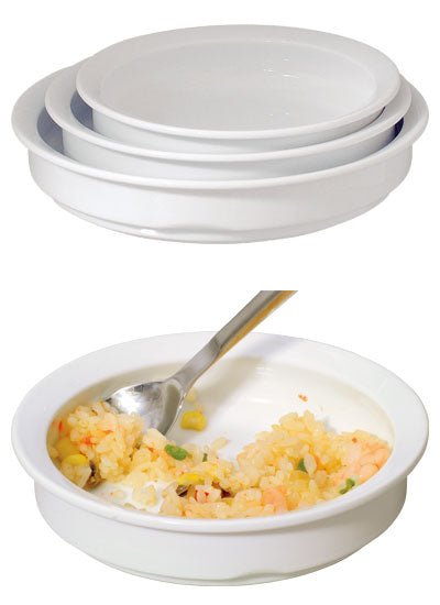 U-D Wave Deep Plate / 73165-PW 1 piece