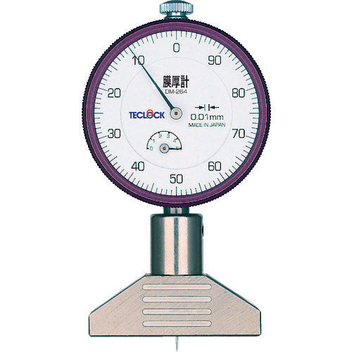 テクロック ダイヤルデプスゲージ 測定範囲0〜5mm DM-264 1 個