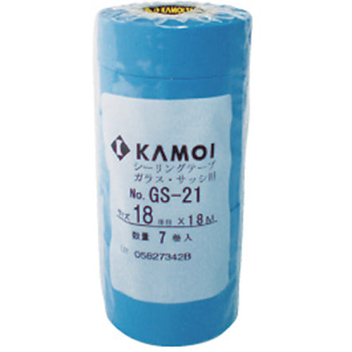 카모이 마스킹 테이프 유리 새시용(7권입) GS21JAN-18 1 PK