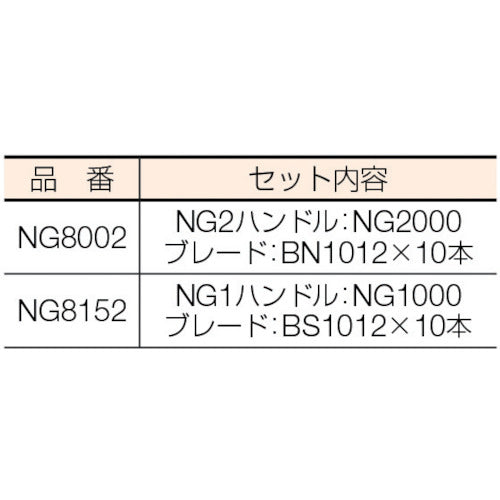 NOGA N1TiNゴールデンセット NG8002 1 S